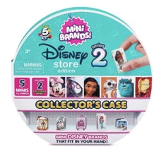Zuru 5 Surprise Mini Brands Disney Store Edition Series 2 Collector's Case 🔥🎁✈