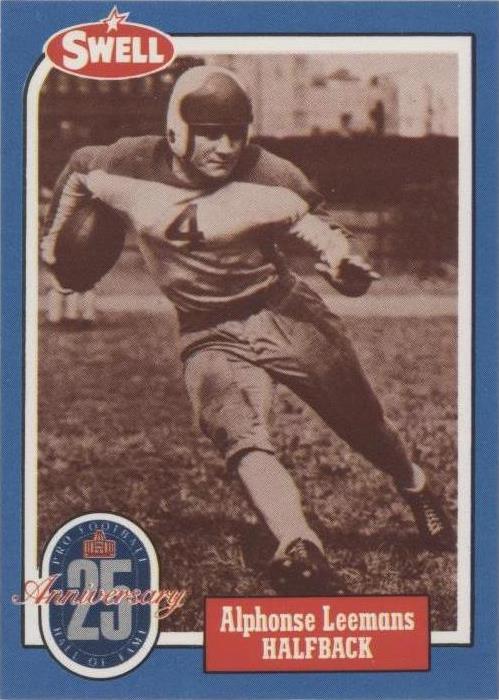 1988 Swell Football Greats Hall of Fame Tuffy Leemans #69 - 1 of 2