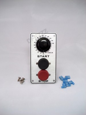 Hobart Mixer On Off Switch timer control Plate ass. Etched H600T