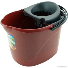 12L PLASTIC MOP BUCKET HANDLE CLEANING HOME OFFICE COMMERCIAL CLEAN FLOOR HANDLE