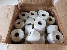 Lot Of 55 Rolls White Blank Direct Thermal Labels Sticker Rolls 2" X 1.25"