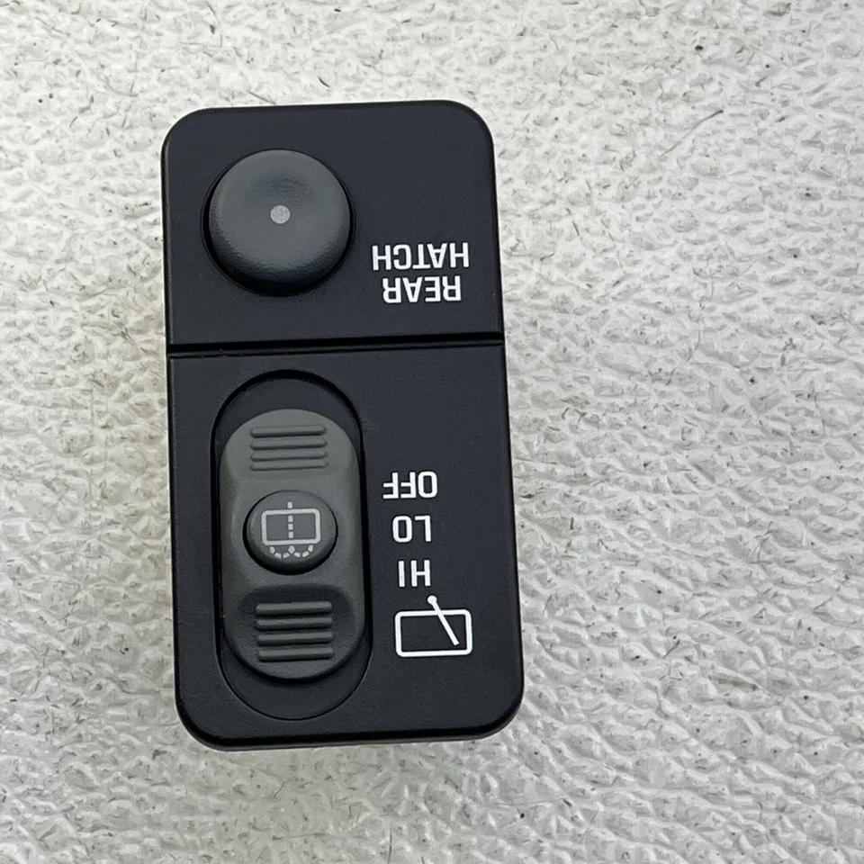 Interruptor de limpiaparabrisas trasero Chevy Blazer GMC Jimmy 1998-2005 interruptor de escotilla trasero genuino OEM Foto 4 de 4