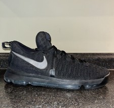 Nike Zoom KD 9 All Triple Black Space Blackout Shoes 843392-001 Men  s Size 11.5