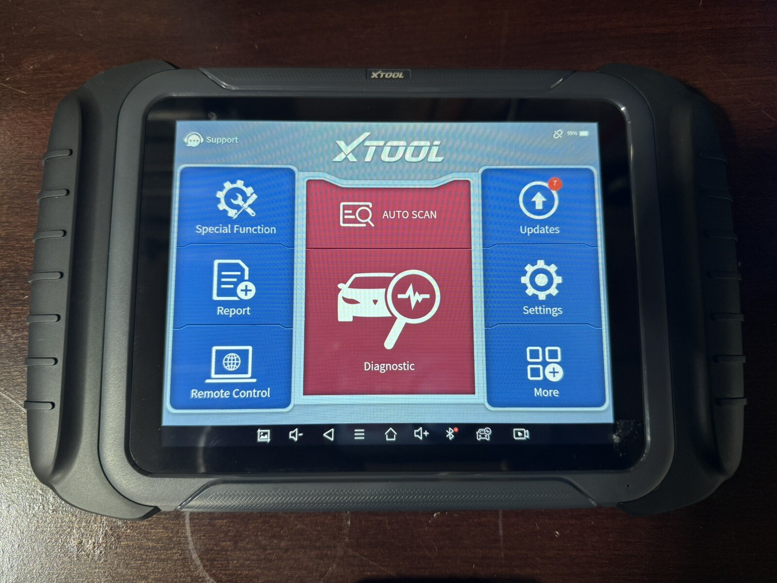 XTOOL D8BT Wireless OBD2 Scanner: Bidirectional Scan Tool , Online ECU Coding-image