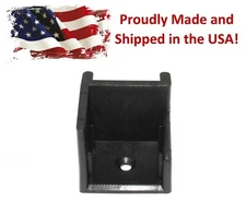 Black Left Hand Hinge Pontoon Door Stop