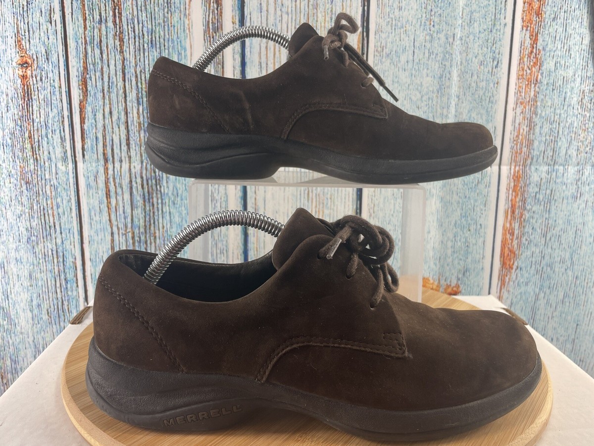 Merrell Womens Brown Suede Air Cushion Shoes 8.5 | eBay