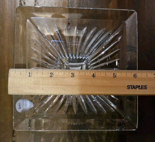 WATERFORD COLLECTION QUANTUM 6" CRYSTAL BOWL CANDY/NUT DISH NEW IN BOX - Picture 12 of 13