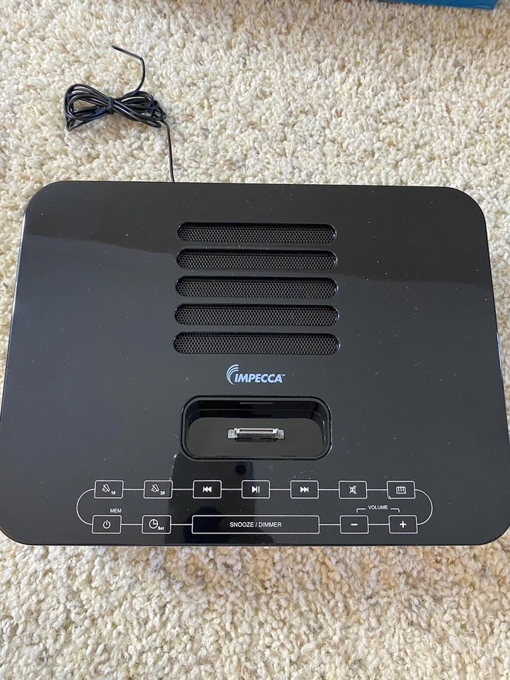 Impecca iPod Clock Radio For iPod, iPod mini/nano/video. - Image 2 of 4