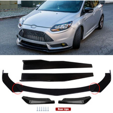 Coupe Sedan Car Front Bumper Lip Spoiler Splitter Body Kit For Ford Focus 2012
