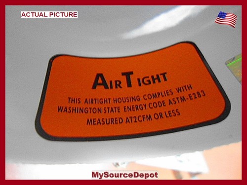 New Nicor 50W Air Tight Recessed Light Fixture Cones NA19000A,19000A - Picture 5 of 6