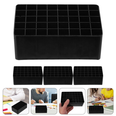 4Pcs Marker Base Plastic Tablescape Decor Storage Organizer
