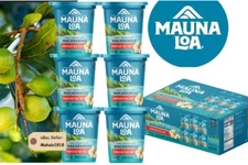 DRY ROASTED SEA SALT 6 Cups Gift Collection Box Mauna Loa Macadamia Nuts Hawaii