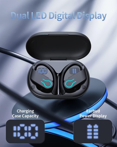 Mpow Wireless Earbuds Bluetooth Headphones Sport Earphones Built-in Mic Headsets - Picture 6 of 18