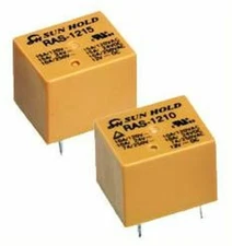 Miniature Relay 12V/15A, normally open and closed positions