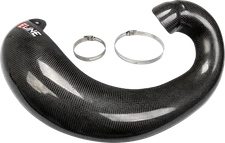 E-LINE ACCESSORIES 2023 Gas-Gas EC 250 CARBON FIBER PIPE GUARDS GAS/HUS/KTM MPG2