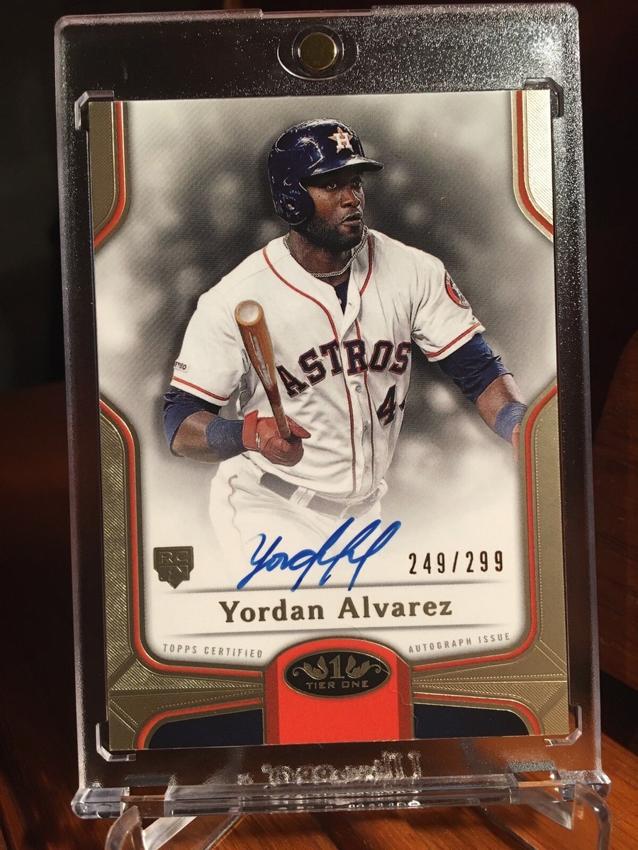 yordan alvarez RC auto 25枚限定