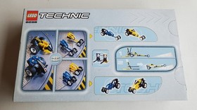 🟢 LEGO TECHNIC 8238 SLAMMER DRAGSTERS SEALED MISB BOTTOM OF STOCK