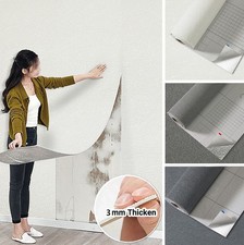 1-6Roll 3MM Thick Self-Adhesive Thermal Insulation Wallpaper Foam Wall Protector