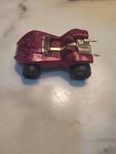     Vintage Tootsietoy Slot Car 51030 Magenta Metalflake USA 1970s Wild Ones