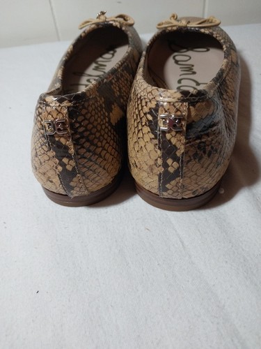 Sam Edelman Jillie Ballerinas Schlangenmuster Größe 7M NEU - Bild 9 von 13