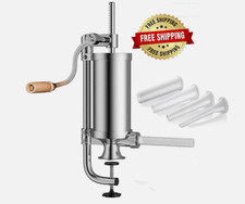 Máquina Rellenadora de Salchichas Vertical de Acero Inoxidable 2.5 LBS