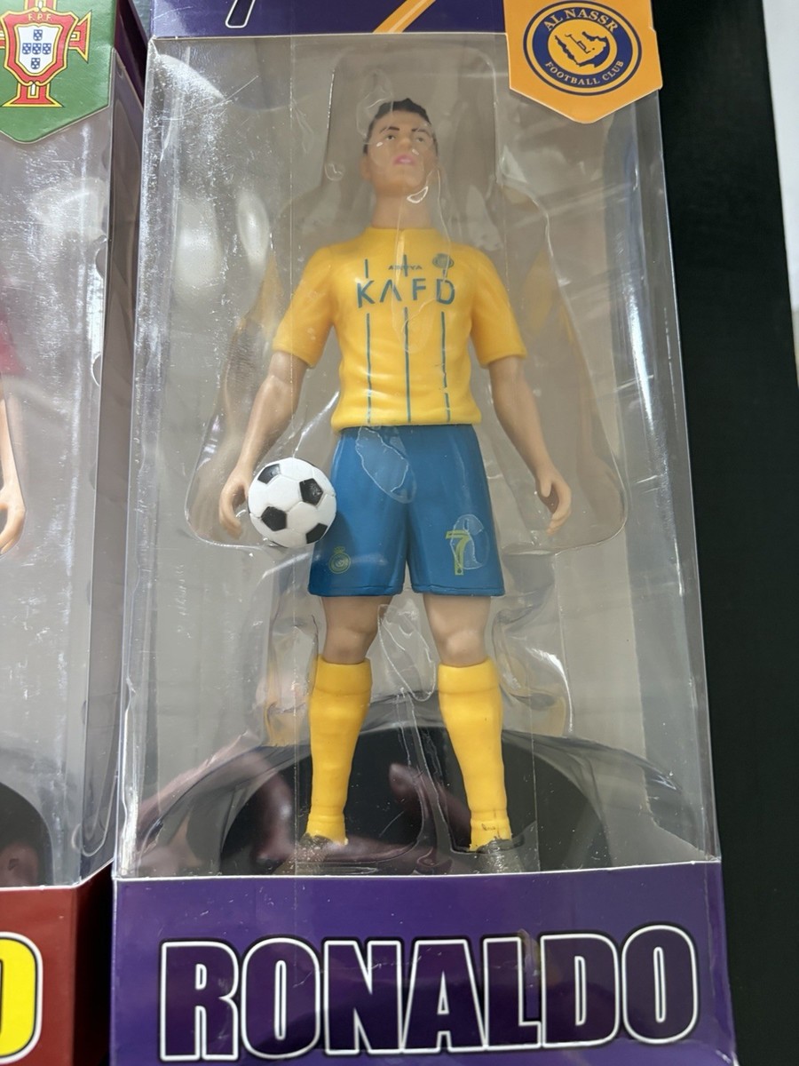 2 Cristiano Ronaldo 8” Figures Banbo Toys Soccer Football PORTUGAL