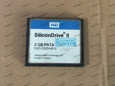 WD SiliconDrive II 2GB PATA CF Industrial Temp CF Card SSD-C02GI-4510