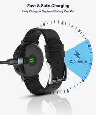 Right-Angle USB C Charging Cable for Garmin Watch, 3Pack Magnetic Fast Charger