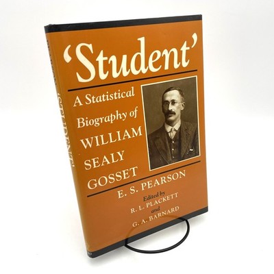 Student A Statistical Biography of William Sealy Gosset by Pearson 1990 HC/DJ