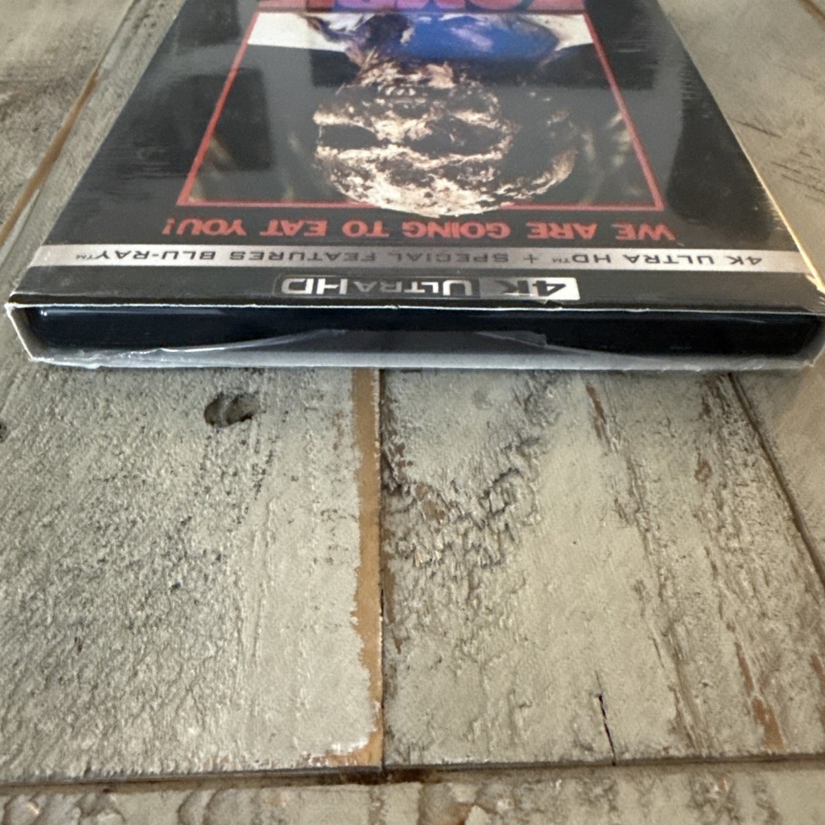 Zombie (4K UHD+Blu Ray, 1979) with HTF Rare OOP Slipcover Blue