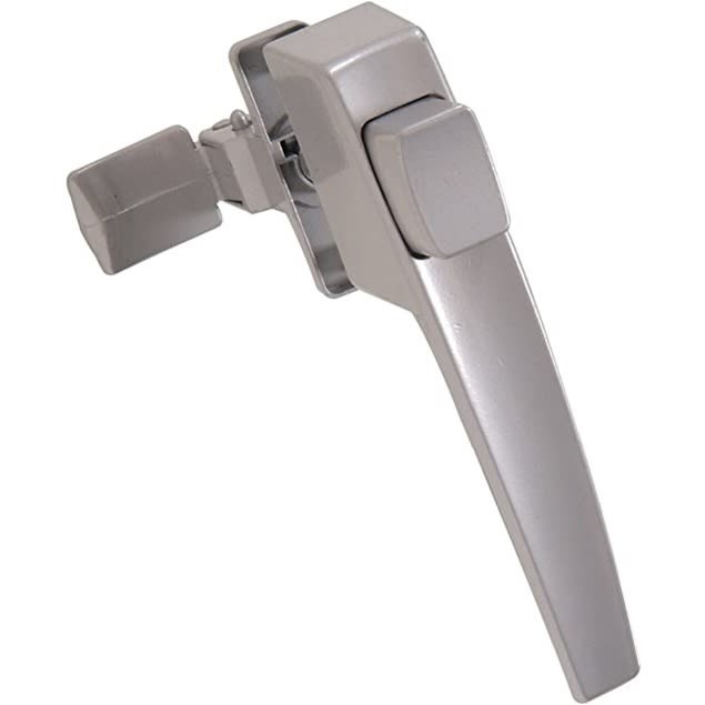 Hillman 853143 Pushbutton Latch without Tie Down Aluminum (1-1/4")