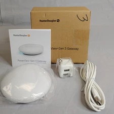 Hunter Douglas PowerView Gen 3 Gateway Hub Automation Smart Blinds -NEW