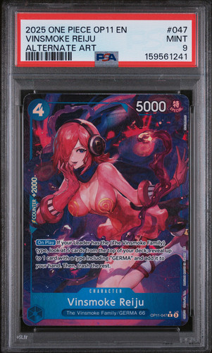 Vinsmoke Reiju (Alternate Art) graded PSA 9 for sale on eBay