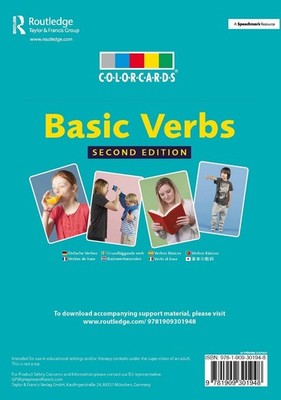 Basic Verbs: Colorcards: 2nd Edition by Speechmark (English) Cards Book
