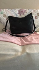 Kate Spade Shoulder/Crossbody Bag/Black/New Never Used/No Tag. W Pink Dust Cover