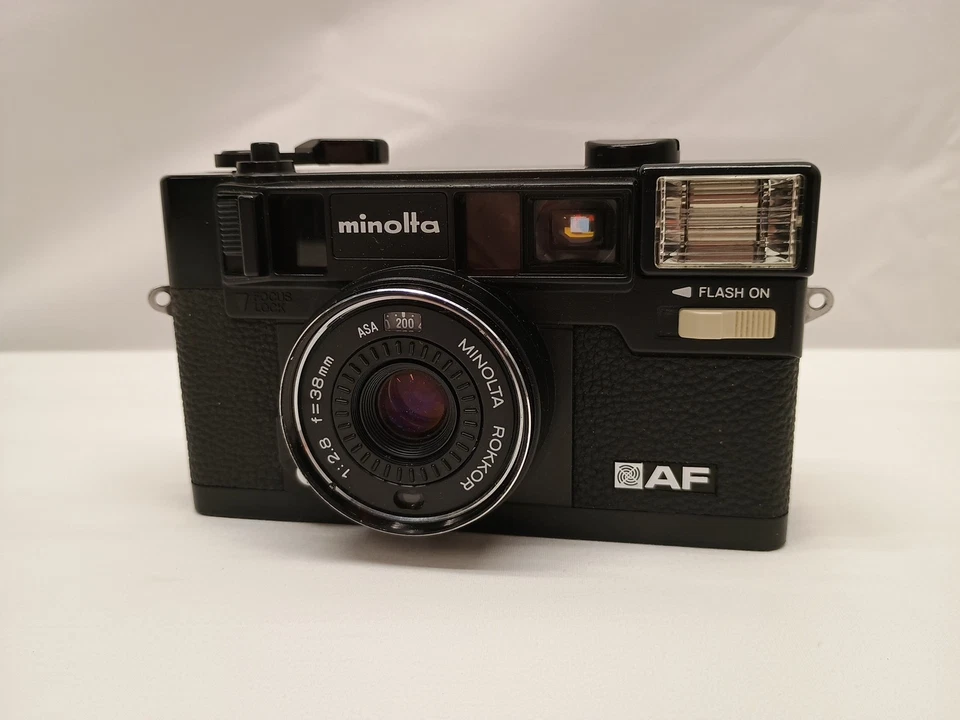 Minolta Hi-Matic AF Point & Shoot Compact 35mm Film Camera Working Untested. - Image 4 of 4