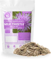 - Premium Milk Thistle Herb 2 Oz (56G) | Cardo Mariano Te Herbal | Resealable Ba