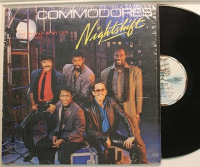 Commodores Philippines Import Lp Nightshift On Motown - Vg++ To Nm / Vg++ Shrink