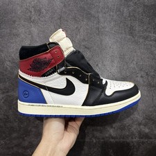 AJ 1 x Union x Fragment Black and Varsity Red IO7847-002