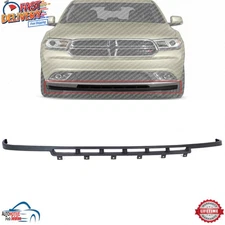 NEW FRONT LOWER VALANCE PANEL AIR DEFLECTOR BLACK FOR 2014-2020 DODGE DURANGO