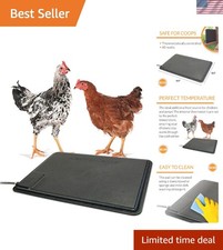 Safety Certified Thermo Heated Chicken Pad - Energy Efficient 40W Warmth