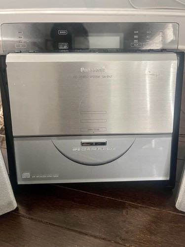 Panasonic SA-EN7 CD Stereo System MP3/CD-R/RW AUX-IN - W/Remote WORKING - Picture 3 of 13