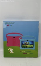 Veidoo Kids Pink Wi-Fi 7 Inch Tablet With Case Open Box Not Tested
