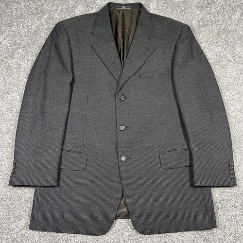 Valentino, Blazer cappotto sportivo lana Valentino Uomo vintage Saks Fifth Avenue Italia taglia 42L