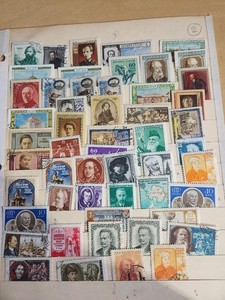 russian stamps. 1954-1956 year.Used 52 stamps. The true price 40$