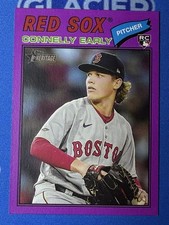 2026 Topps Heritage Connelly Early Light Purple Border SP #228 Red Sox RC