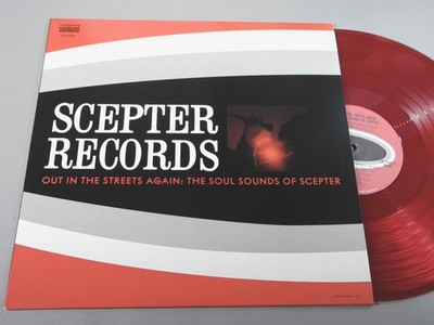 various rsd lp - scepter records, the soul sounds, nm, red clear vinyl