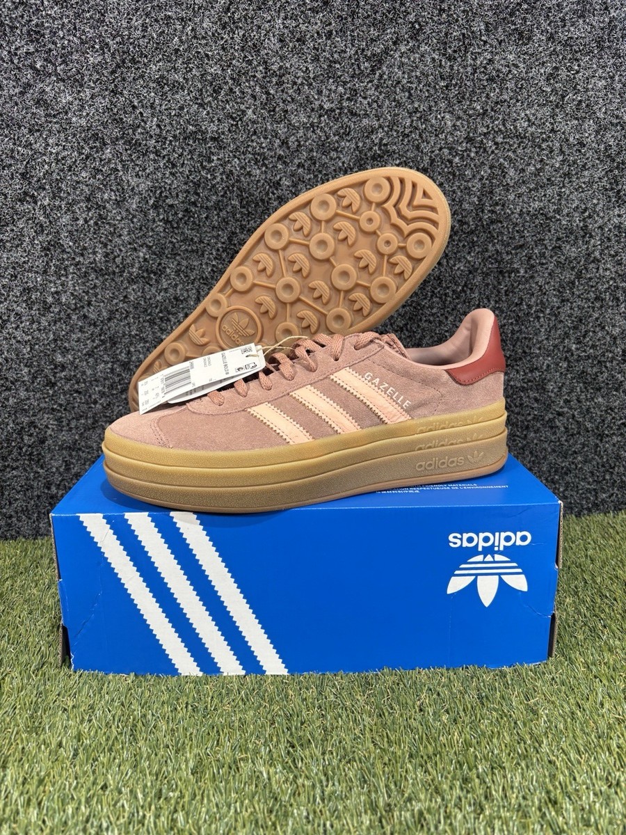 Adidas Gazelle Bold Womens Size 8.5 US Sneakers Shoes Clay Pink