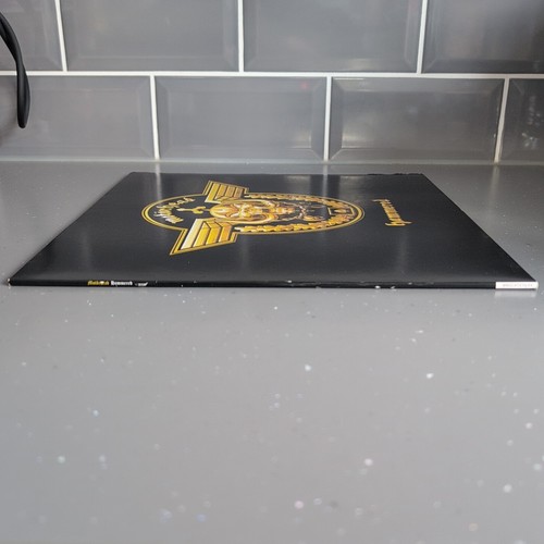 MOTORHEAD - HAMMERED 2022 YELLOW/ BLACK SPLATTER VINYL LP BMGCAT370LPX EX/VG+ - Foto 4 di 11