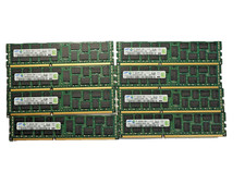 Lot of 8 SAMSUNG M393B1K70DH0-CK0 8GB 2Rx4 PC3-12800R-11-11-E2-D3 ECC REG RAM